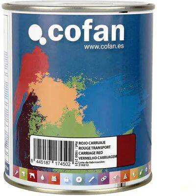 Cofan Smalto Sintetico 750ml Carriage Red One Size Cofan Smalto Sintetico 750ml Carriage Red One Size
