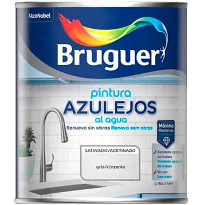 Bruguer Vernice Per Piastrelle 750 Ml Grey One Size Bruguer Vernice Per Piastrelle 750 Ml Grey One Size