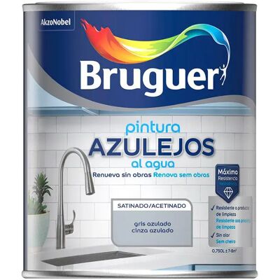 Bruguer Vernice Per Piastrelle 750 Ml Grey Blue One Size Bruguer Vernice Per Piastrelle 750 Ml Grey Blue One Size