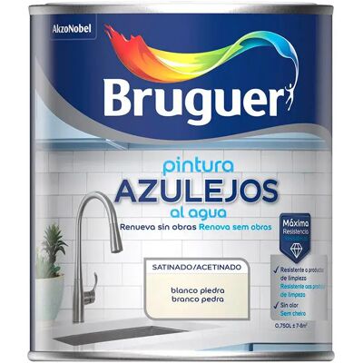 Bruguer Vernice Per Piastrelle 750 Ml Stone White One Size Bruguer Vernice Per Piastrelle 750 Ml Stone White One Size