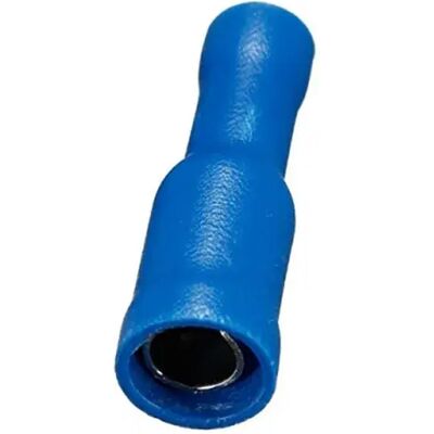 Edm Puntale Terminale Femmina Preisolato 48555 100 Unità Blue One Size Edm Puntale Terminale Femmina Preisolato 48555 100 Unità Blue One Size
