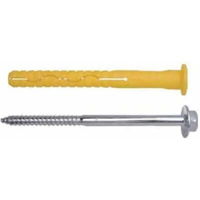 Tox Vite E Tassello 062101731 Sdf Fassad 10/100 50 Unità Silver / Yellow One Size Tox Vite E Tassello 062101731 Sdf Fassad 10/100 50 Unità Silver / Yellow One Size