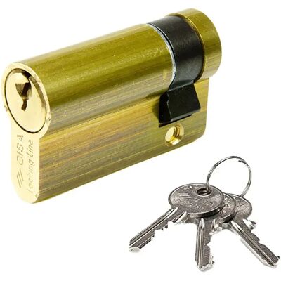 Cisa Cilindro Della Serratura Della Porta 88530 50 Mm Nickel One Size Cisa Cilindro Della Serratura Della Porta 88530 50 Mm Nickel One Size