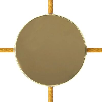 Creative Kit Rosa Cilindrica In Metallo Krm12sf4lgo Side Connection Box Brass One Size Creative Kit Rosa Cilindrica In Metallo Krm12sf4lgo Side Connection Box Brass One Size