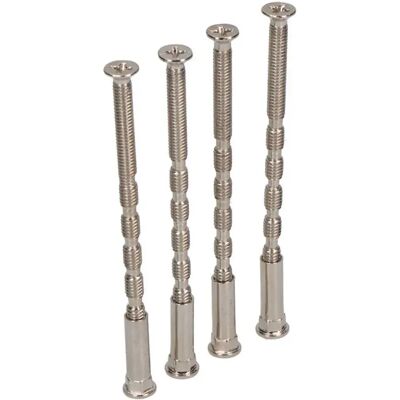Edm 85634 M4x75 Mm Bullone Passante Multicorte 4 Unità Nickel One Size Edm 85634 M4x75 Mm Bullone Passante Multicorte 4 Unità Nickel One Size