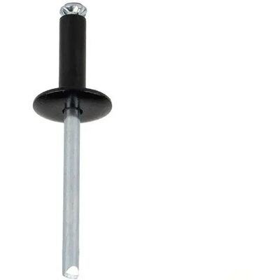 Cofan Rivetto A Testa Larga 4.8x16 Mm 250 Unità Black One Size Cofan Rivetto A Testa Larga 4.8x16 Mm 250 Unità Black One Size