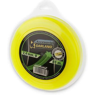 Filo a forma di stella per decespugliatore - 81m Ø2,4mm Attrezzo da giardino Filo a forma di stella per decespugliatore - 81m Ø2,4mm Attrezzo da giardino