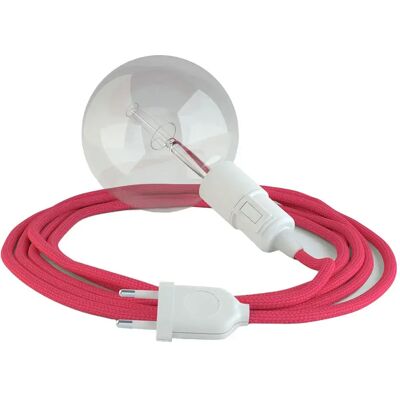 Creative Lampada A Sospensione Rm08 3 M Fuchsia / White One Size Creative Lampada A Sospensione Rm08 3 M Fuchsia / White One Size
