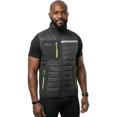U-power Gilet Wall Asphalt Grey / Green XL U-power Gilet Wall Asphalt Grey / Green XL