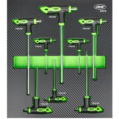 Jbm Set Di Strumenti 8 Pezzi Green One Size Jbm Set Di Strumenti 8 Pezzi Green One Size