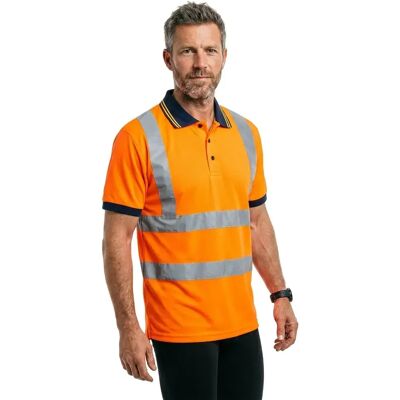U-power Polo A Maniche Corte Neon 3 Unità Orange Fluo L U-power Polo A Maniche Corte Neon 3 Unità Orange Fluo L