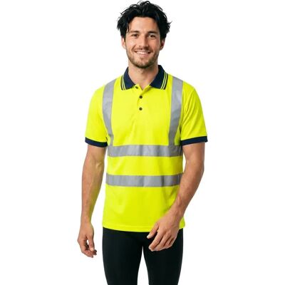 U-power Polo A Maniche Corte Neon 3 Unità Yellow Fluo 3XL U-power Polo A Maniche Corte Neon 3 Unità Yellow Fluo 3XL