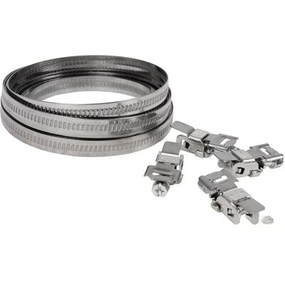 Cofan Fascia Continua Per Fascetta Stringitubo Acciaio Inossidabile 3m 9 Mm Silver One Size Cofan Fascia Continua Per Fascetta Stringitubo Acciaio Inossidabile 3m 9 Mm Silver One Size