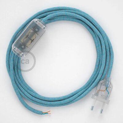 Creative Cavo Della Lampada Steward 1.80 M Steward Blue / Transparent One Size Creative Cavo Della Lampada Steward 1.80 M Steward Blue / Transparent One Size
