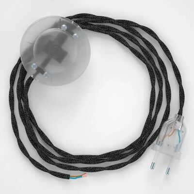 Creative Cavo Lampada Da Terra Tn03 3m Natural Anthracite / Transparent One Size Creative Cavo Lampada Da Terra Tn03 3m Natural Anthracite / Transparent One Size