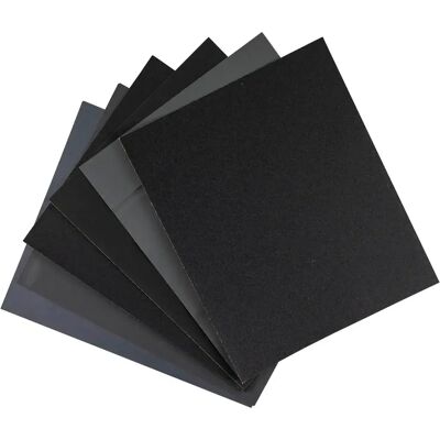 Jbm Carta Vetrata Abrasive Paper Ref 53673 6 Pezzi Black One Size Jbm Carta Vetrata Abrasive Paper Ref 53673 6 Pezzi Black One Size
