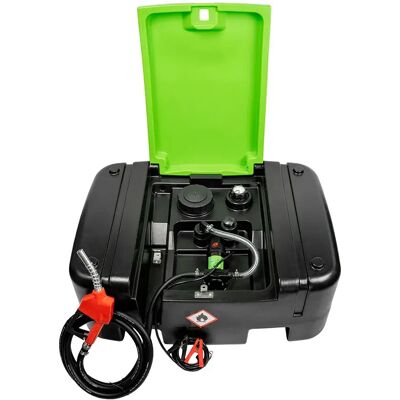 Jbm Pompa Carburante Diesel Elettrica Con Serbatoio 210l Black One Size Jbm Pompa Carburante Diesel Elettrica Con Serbatoio 210l Black One Size