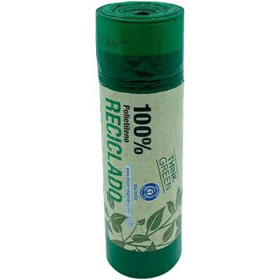 Wellhome Sacchi Della Spazzatura 30l 20 Unità Green One Size Wellhome Sacchi Della Spazzatura 30l 20 Unità Green One Size