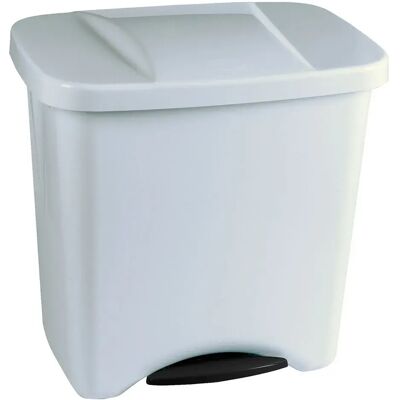 Denox 24160.050 Pattumiera Per Rifiuti Organici Con Pedale 50l White One Size Denox 24160.050 Pattumiera Per Rifiuti Organici Con Pedale 50l White One Size