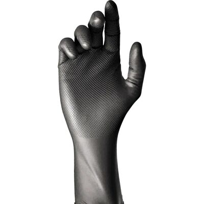 Juba Guanti Per La Pulizia Powder Free Nitrile Disposable 50 Unità Black 8 Juba Guanti Per La Pulizia Powder Free Nitrile Disposable 50 Unità Black 8
