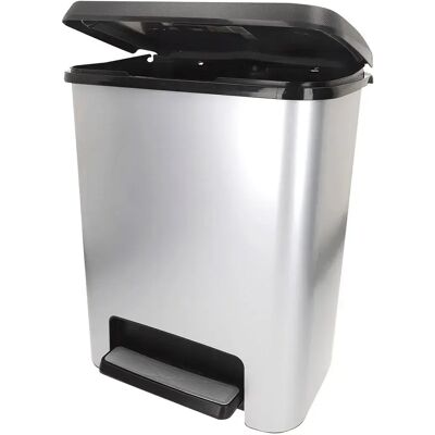 Curver Cestino Dei Rifiuti Compatta 25l 38x28x43 Cm Metal One Size Curver Cestino Dei Rifiuti Compatta 25l 38x28x43 Cm Metal One Size