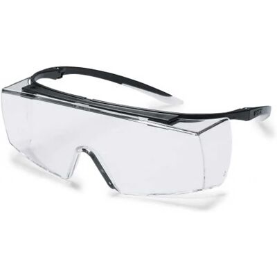 Uvex Occhiali Di Sicurezza Super F Otg Black / Clear One Size Uvex Occhiali Di Sicurezza Super F Otg Black / Clear One Size