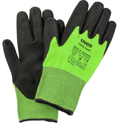 Uvex Guanti Resistenti Al Taglio C500 Green 8 Uvex Guanti Resistenti Al Taglio C500 Green 8