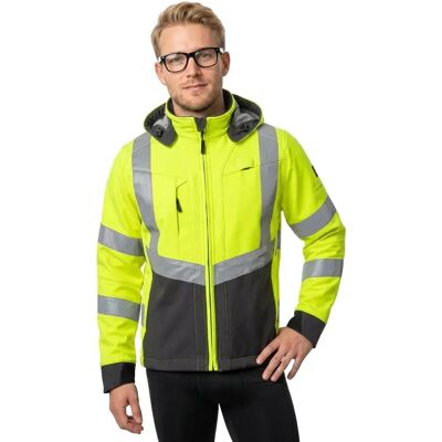 Mascot Giacca Softshell Safe Supreme 15502 Hi-Vis Yellow / Black 3XL Mascot Giacca Softshell Safe Supreme 15502 Hi-Vis Yellow / Black 3XL