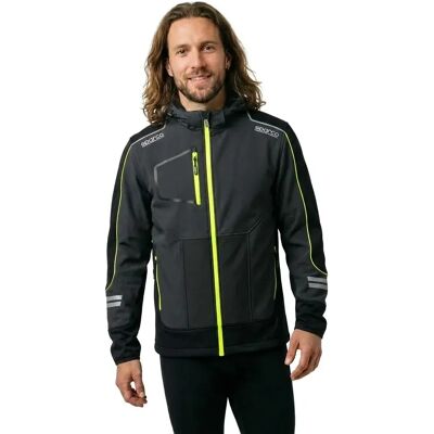 Sparco Giacca Ndis Black / Yellow S Sparco Giacca Ndis Black / Yellow S