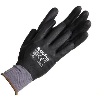 Cofan Guanti Da Lavoro 11000273 12 Unità Black 8 Cofan Guanti Da Lavoro 11000273 12 Unità Black 8