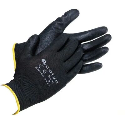 Cofan Guanti Da Lavoro 11000125-blister 12 Unità Black / Yellow 11 Cofan Guanti Da Lavoro 11000125-blister 12 Unità Black / Yellow 11