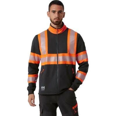 Helly Hansen Felpa Con Zip Icu Orange M Helly Hansen Felpa Con Zip Icu Orange M