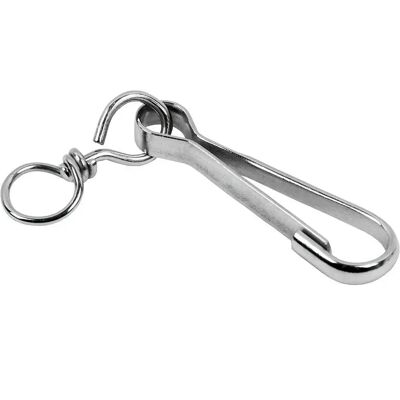 Cofan Moschettone 50 Mm 200 Unità Grey One Size Cofan Moschettone 50 Mm 200 Unità Grey One Size