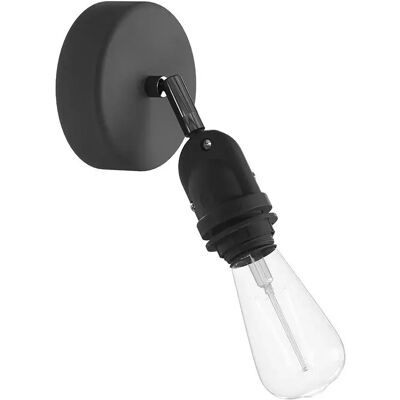 Creative Schermo Fermaluce Eiva Con Snodo Sferico Rosetta E Portalampada Impermeabile Ip65 Black One Size Creative Schermo Fermaluce Eiva Con Snodo Sferico Rosetta E Portalampada Impermeabile Ip65 Black One Size