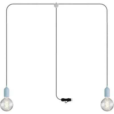 Creative Lampada Da Esterno T-snake Eiva Ip65 Con 2 Luci Portatili Con Bulb Light Blue One Size Creative Lampada Da Esterno T-snake Eiva Ip65 Con 2 Luci Portatili Con Bulb Light Blue One Size