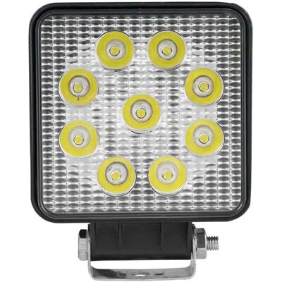 Jbm Luce Da Lavoro A Led - Quadrata Black / Black One Size Jbm Luce Da Lavoro A Led - Quadrata Black / Black One Size