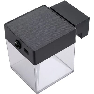 Edm Luce Solare Da Parete 31831 4w 500 Lumens 3000-6500k 3cct Black One Size Edm Luce Solare Da Parete 31831 4w 500 Lumens 3000-6500k 3cct Black One Size