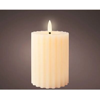 Lumineo Luce Decorativa 72653 Wax Candle Beige One Size Lumineo Luce Decorativa 72653 Wax Candle Beige One Size