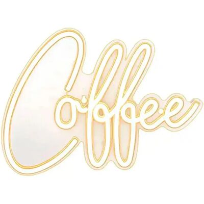 Lumineo Luce Decorativa Coffee 40 X 31 X 1.5 Cm White One Size Lumineo Luce Decorativa Coffee 40 X 31 X 1.5 Cm White One Size