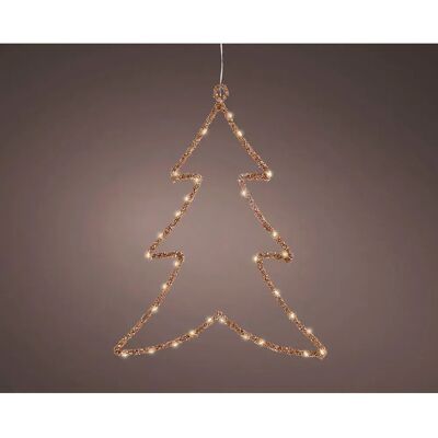 Lumineo Luce Decorativa Tree 34 X 46 Cm Gold One Size Lumineo Luce Decorativa Tree 34 X 46 Cm Gold One Size