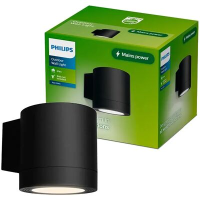 Philips Applique Da Parete Fylx 5w Black One Size Philips Applique Da Parete Fylx 5w Black One Size