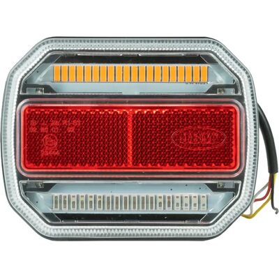 Jbm Barra Luci Rimorchio Luce Led Sinistra Red One Size Jbm Barra Luci Rimorchio Luce Led Sinistra Red One Size