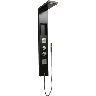 Universal De Griferia Colonna Doccia A-851 22x145x21 Cm Black One Size Universal De Griferia Colonna Doccia A-851 22x145x21 Cm Black One Size
