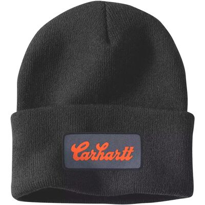 Carhartt Berrretto Knit Cuffed Black One Size Carhartt Berrretto Knit Cuffed Black One Size