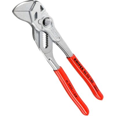 Knipex Pinza Con Rivestimento In Plastica 180 Mm Silver / Black One Size Knipex Pinza Con Rivestimento In Plastica 180 Mm Silver / Black One Size
