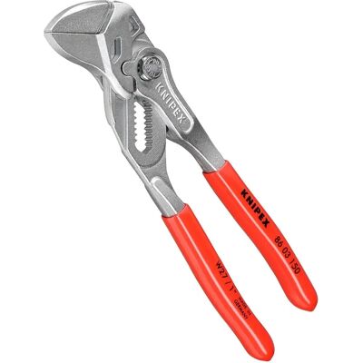 Knipex Pinza A Becco Di Pappagallo Mini 150 Mm Silver / Red One Size Knipex Pinza A Becco Di Pappagallo Mini 150 Mm Silver / Red One Size