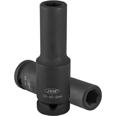 Jbm Bussola Esagonale Lunga Da 1/2´´ Per Avvitatore A Impulsi 27 Mm Grey One Size Jbm Bussola Esagonale Lunga Da 1/2´´ Per Avvitatore A Impulsi 27 Mm Grey One Size