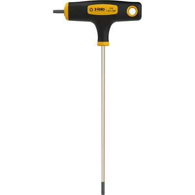 Felo Cacciavite Torx Double T-handle Black / Yellow 27 x 200 mm Felo Cacciavite Torx Double T-handle Black / Yellow 27 x 200 mm
