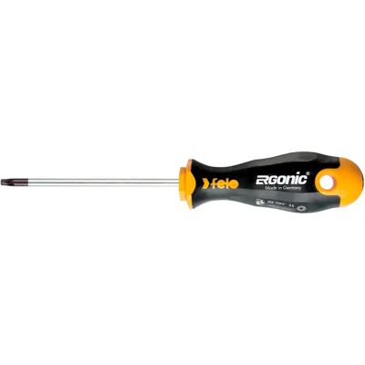 Felo Cacciavite Torx Ergonic Tamper Resistant Black / Yellow 10 H Felo Cacciavite Torx Ergonic Tamper Resistant Black / Yellow 10 H