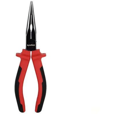 Cofan Pinza A Becco Piatto Elettricamente Isolato 1000v 8´´ 200 Mm Red / Black One Size Cofan Pinza A Becco Piatto Elettricamente Isolato 1000v 8´´ 200 Mm Red / Black One Size